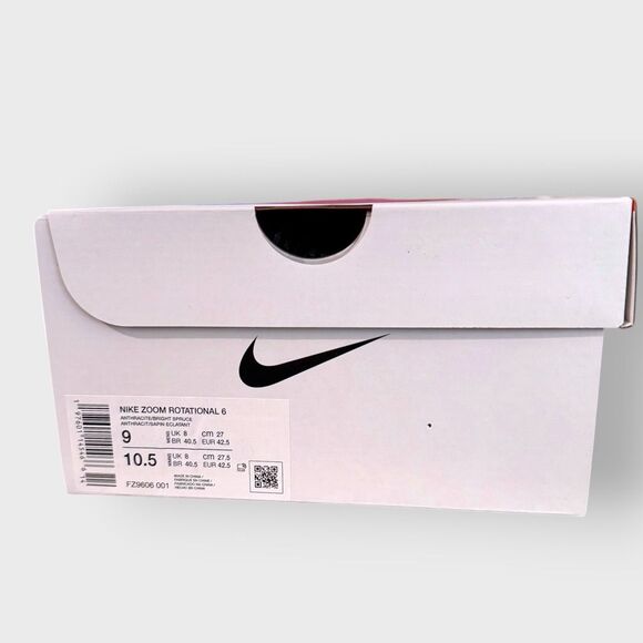 Nike Zoom Rotational 6 Track Black Throwing Shoes Mens size 9 FZ9606-001 New